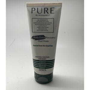 PURE by MudMasky Body Detox Recovery Mud Mask 8.8 fl oz - New Sealed